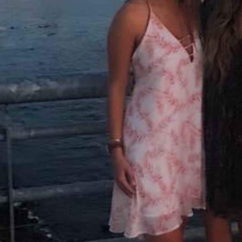 Flowy high low dress